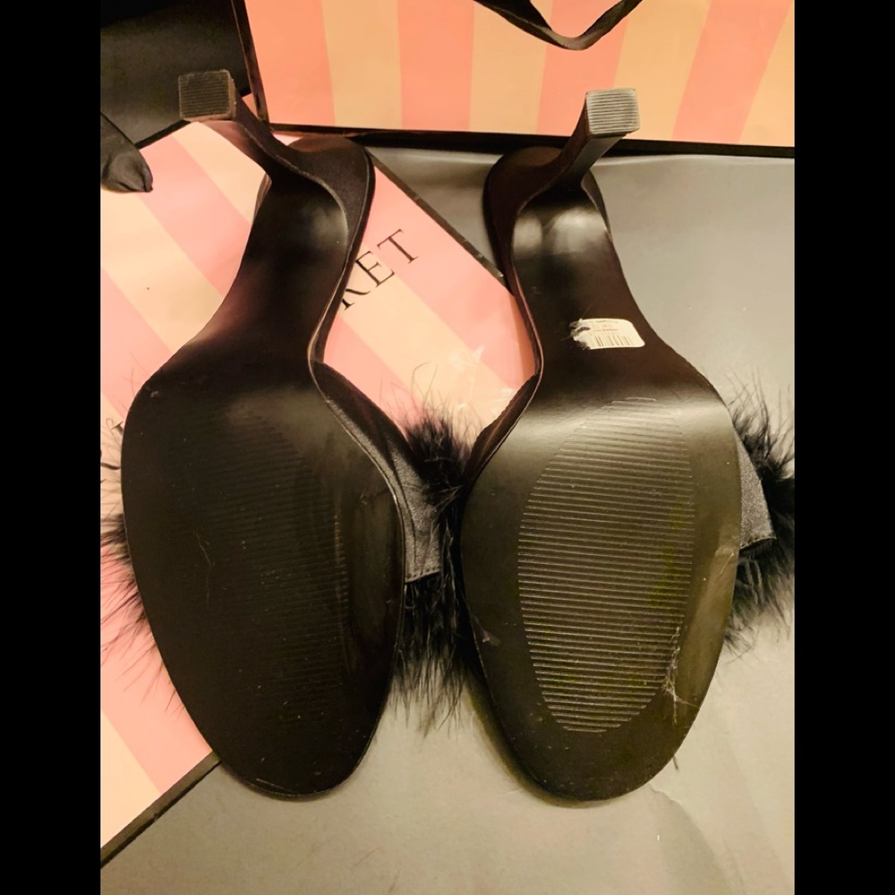 Victoria’s Secret Boudoir Bed Slippers Heels SZ 10 - Picture 3 of 11